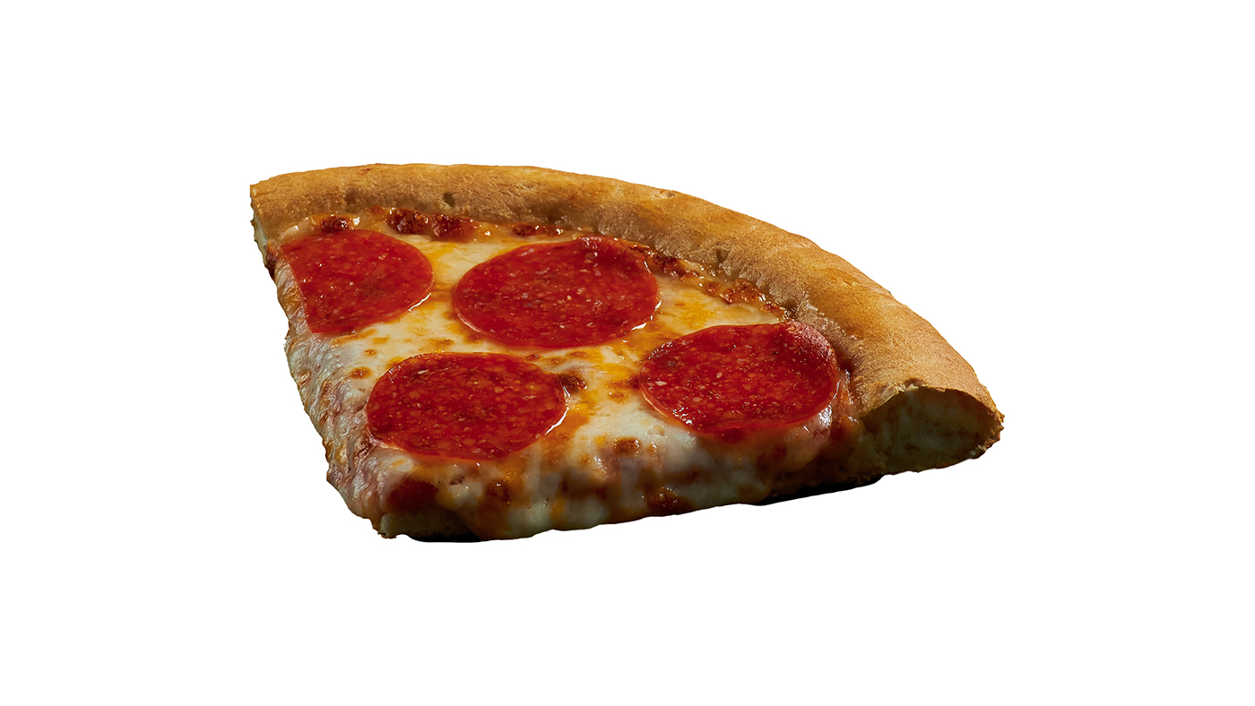 Order Pepperoni Pizza Slice food online from Chevron store, Monrovia on bringmethat.com