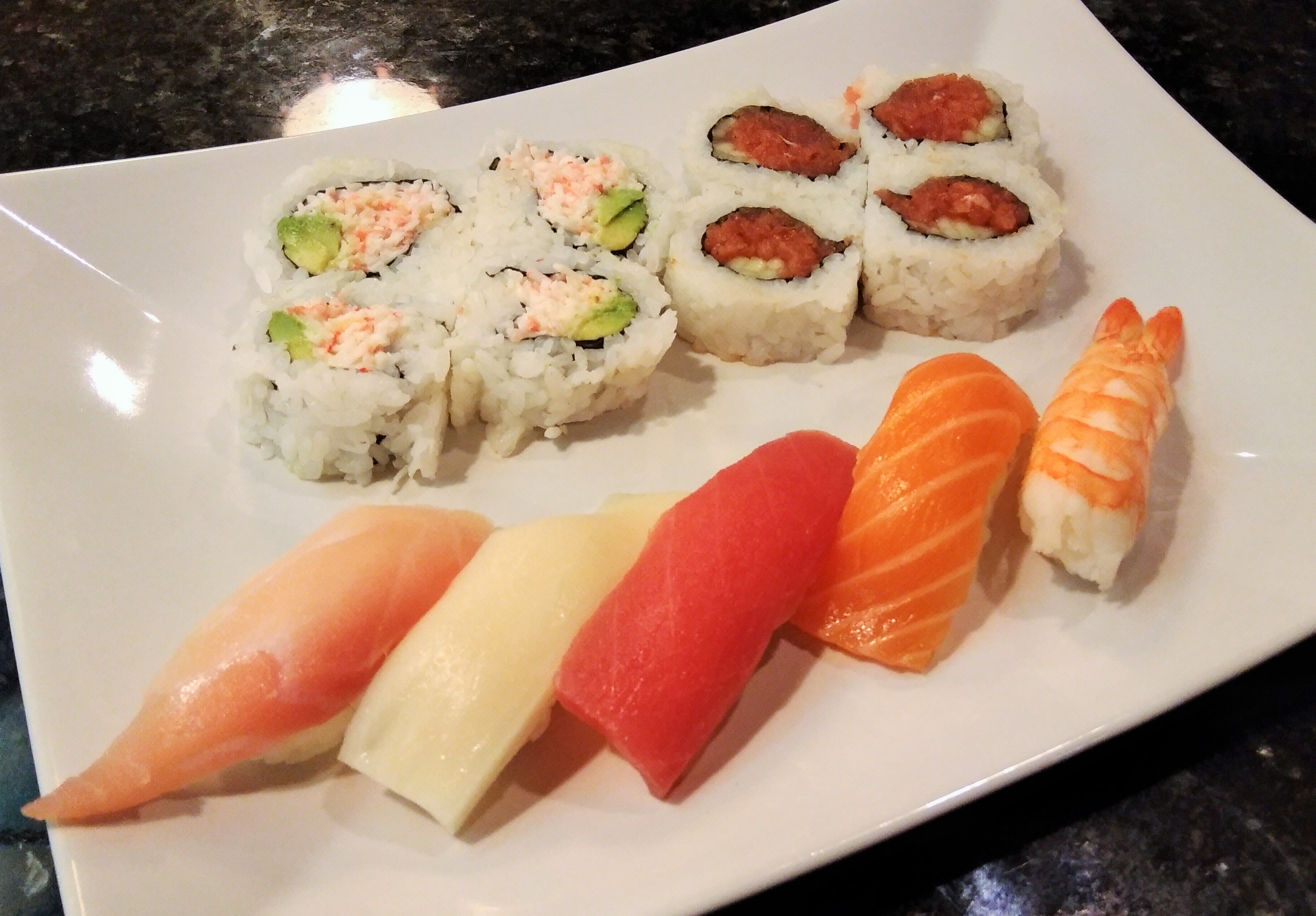 Order Sushi Combo C food online from MATSU Hibachi & Sushi store, Raleigh on bringmethat.com