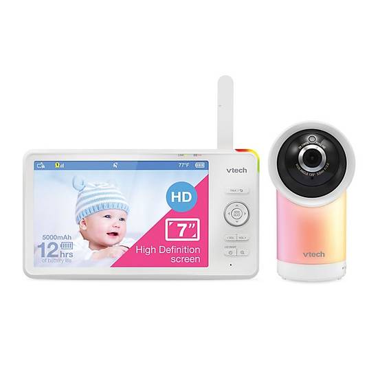 Order VTech® RM7766HD 1080p Smart WiFi Remote Access Video Baby Monitor in White food online from Bed Bath & Beyond store, Lancaster on bringmethat.com