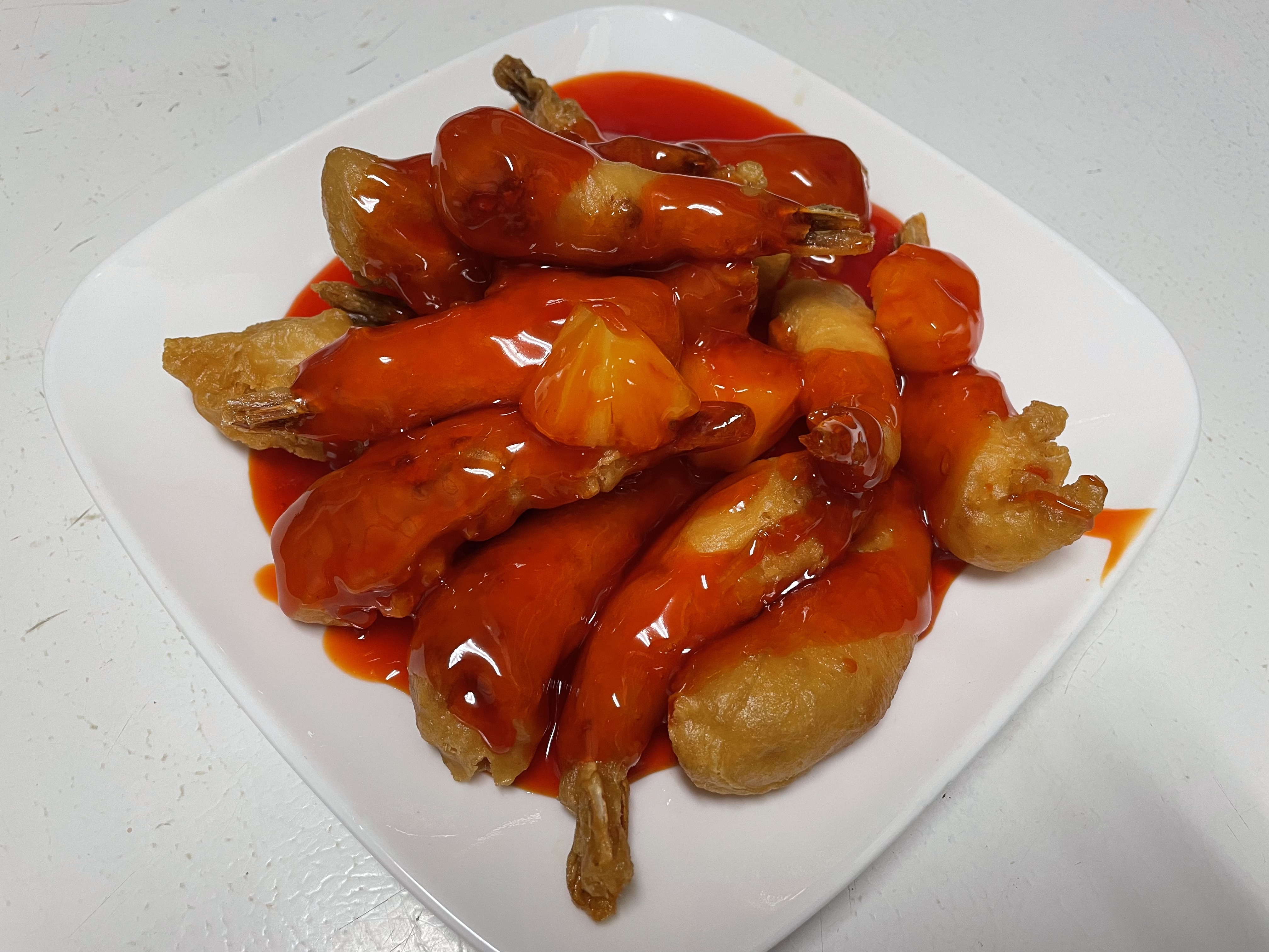 Order Sweet and Sour Shrimp food online from Rainbow House store, Albany on bringmethat.com