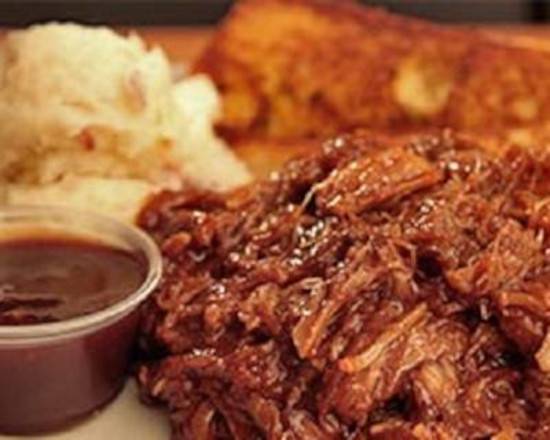 Order BBQ Pulled Pork food online from Texas Corral Portage store, Portage on bringmethat.com