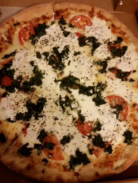 Order Spinach Pie Pizza food online from Eato Pizza store, Nottingham on bringmethat.com
