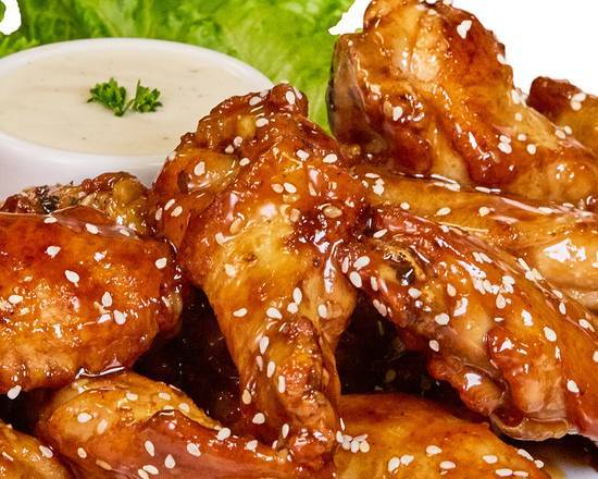 Order 24 Pieces Wings food online from Pizza Guys store, San Leandro on bringmethat.com
