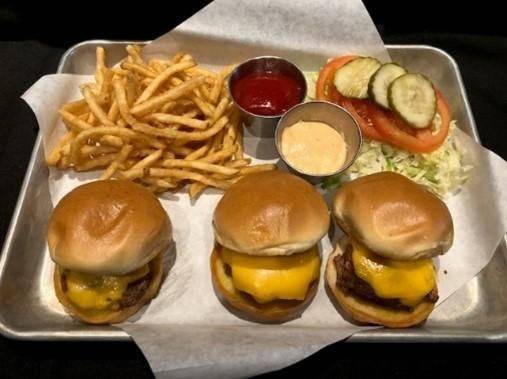 Order Cheeseburger Slider Trio food online from Claim Jumper Restaurant store, Avondale on bringmethat.com