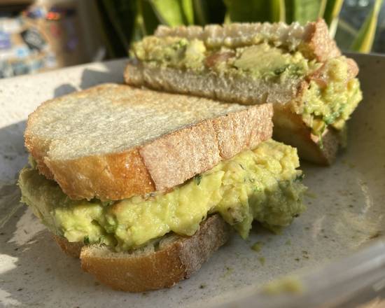 Order Mashed Chickpeas Avocado Sandwich food online from Lovin Today store, Wood Ridge on bringmethat.com