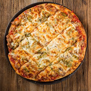 Order Fabulous Four Pizza food online from Rosatis Pizza store, Peoria on bringmethat.com