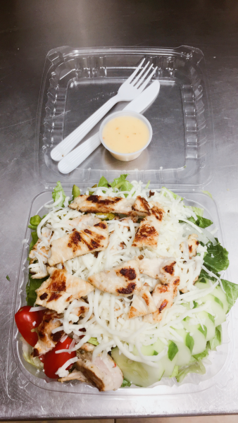 Order Grilled Chicken Salad food online from Noho Pizza store, Albany on bringmethat.com