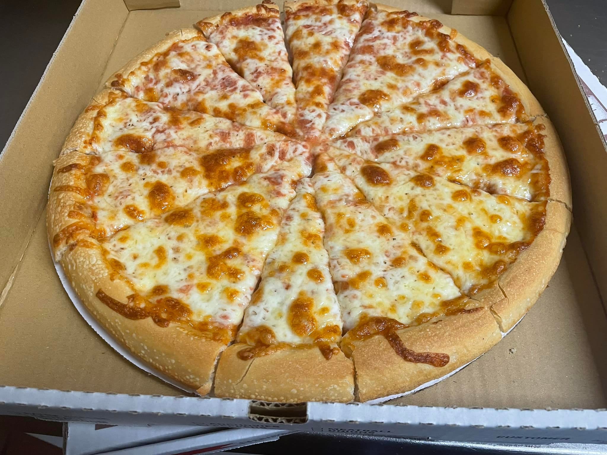 Order Cheese Pizza - Small food online from Dmarie Pizza store, Plainville on bringmethat.com