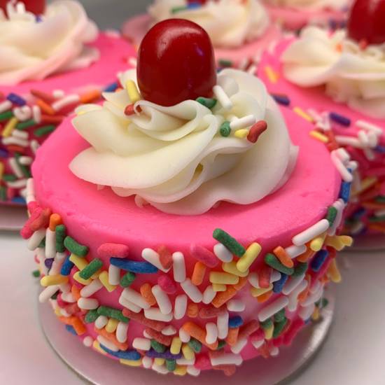 Order Birthday Cake Mini Cake food online from B.Candy store, Newport Beach on bringmethat.com