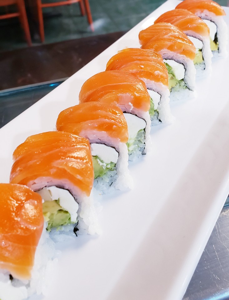 Order Philadelphia Roll food online from O Sumo Sushi store, Sherman Oaks on bringmethat.com
