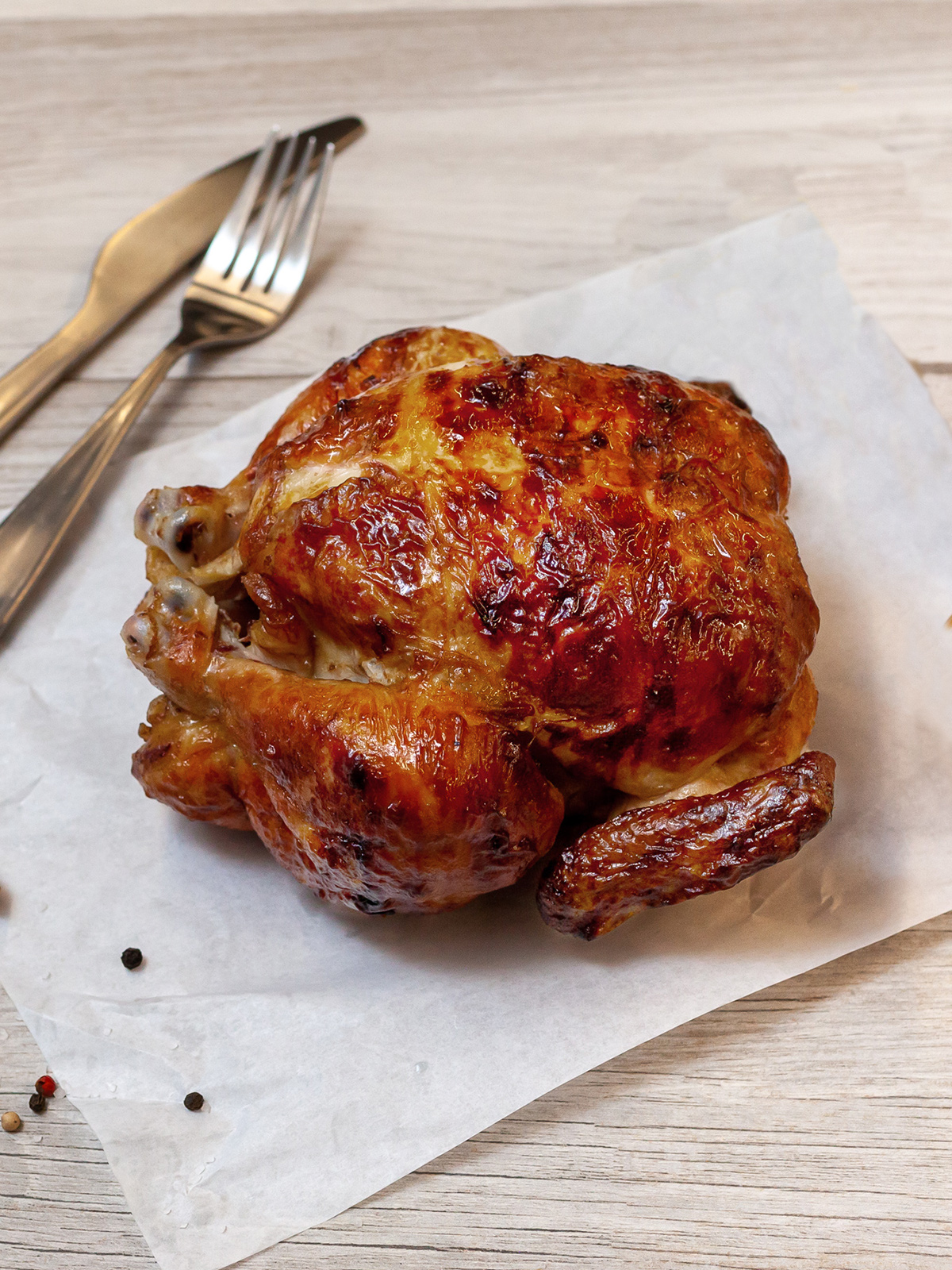 Order Whole Rotisserie Chicken food online from Rotisserie Roast store, Fort Worth on bringmethat.com