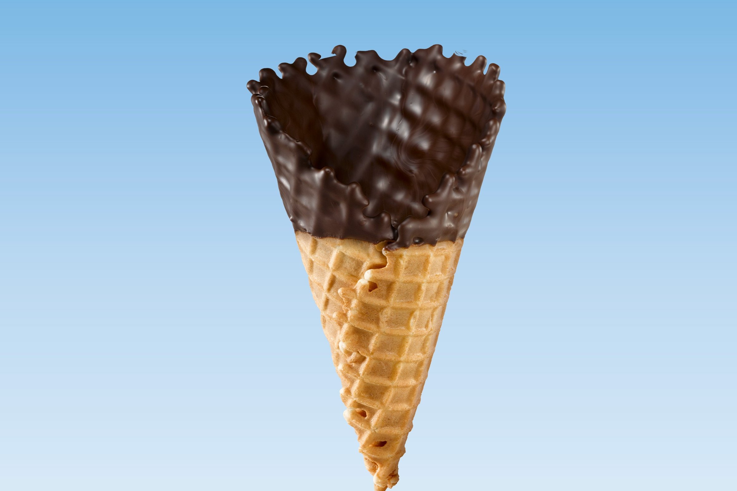 Order Chocolate Dipped Waffle Cone food online from Ben & Jerry's store, Plano on bringmethat.com