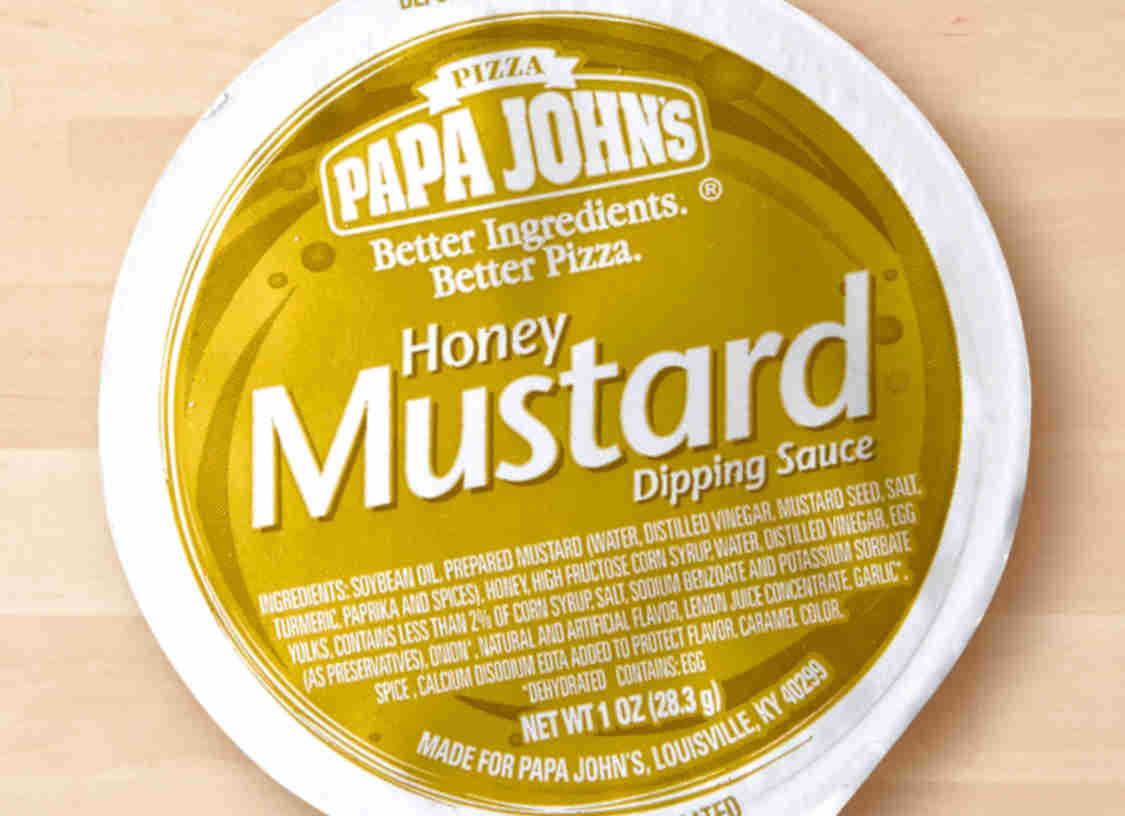 Order Honey Mustard Dipping Sauce food online from Papa Johns store, Brownsville on bringmethat.com
