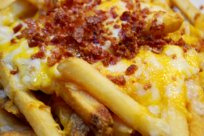 Order Bacon Cheese Fries food online from Larry & Carol's Pizza store, Pittsburgh on bringmethat.com