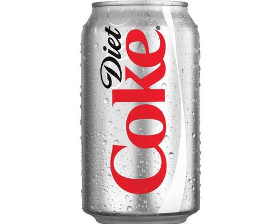 Order Canned Diet Coke (12 oz) food online from D. Wade Burgers store, Columbus on bringmethat.com