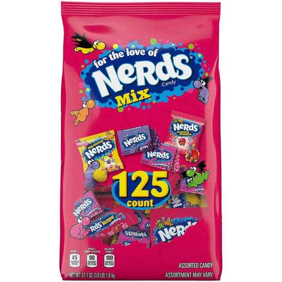 Order Nerds Halloween Candy Mixed Bag, 57.1 Oz, 125 CT food online from Cvs store, AVON on bringmethat.com