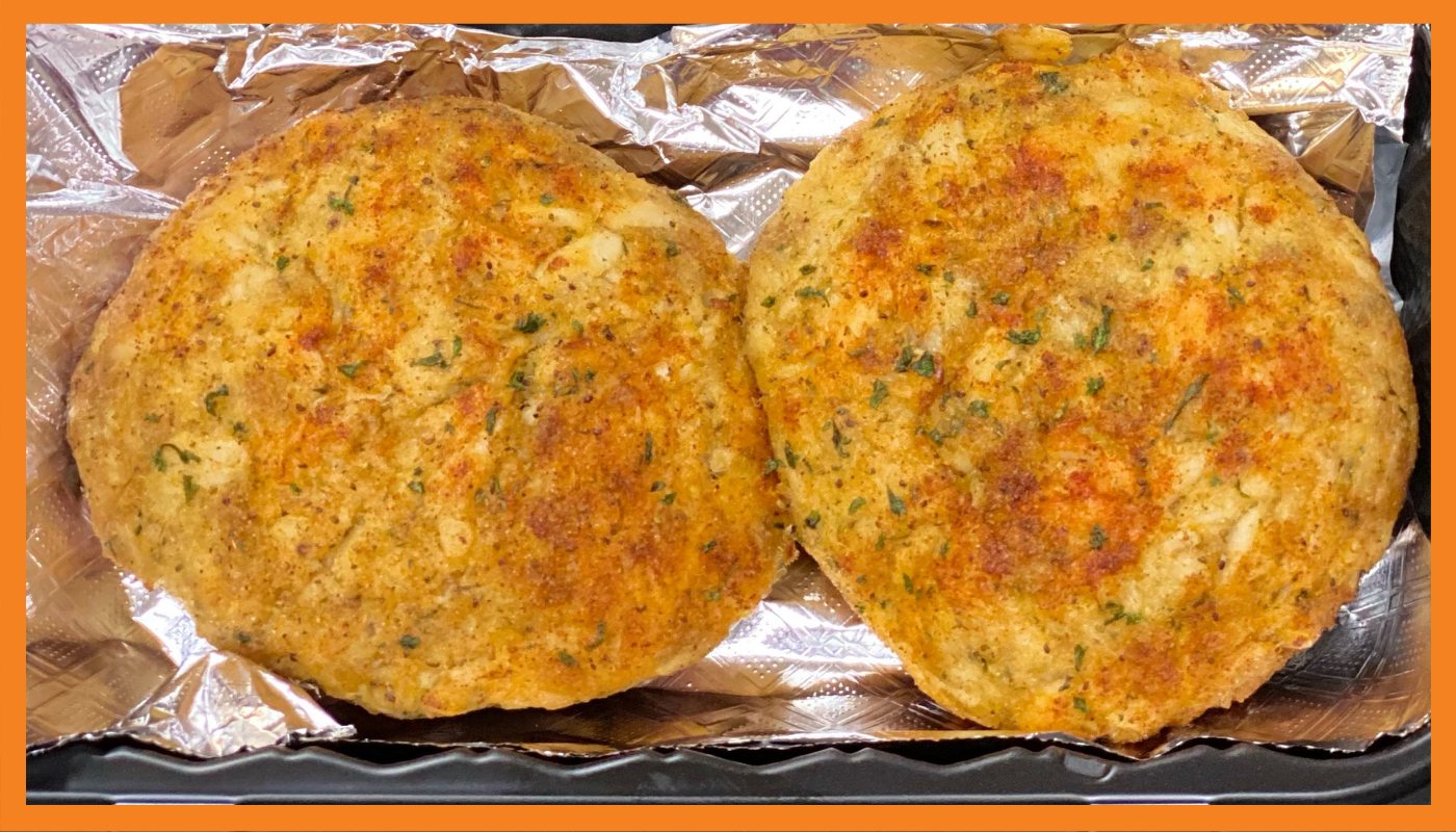 Order Crab Cakes With 2 Sides food online from The Candied Yam store, Salisbury on bringmethat.com