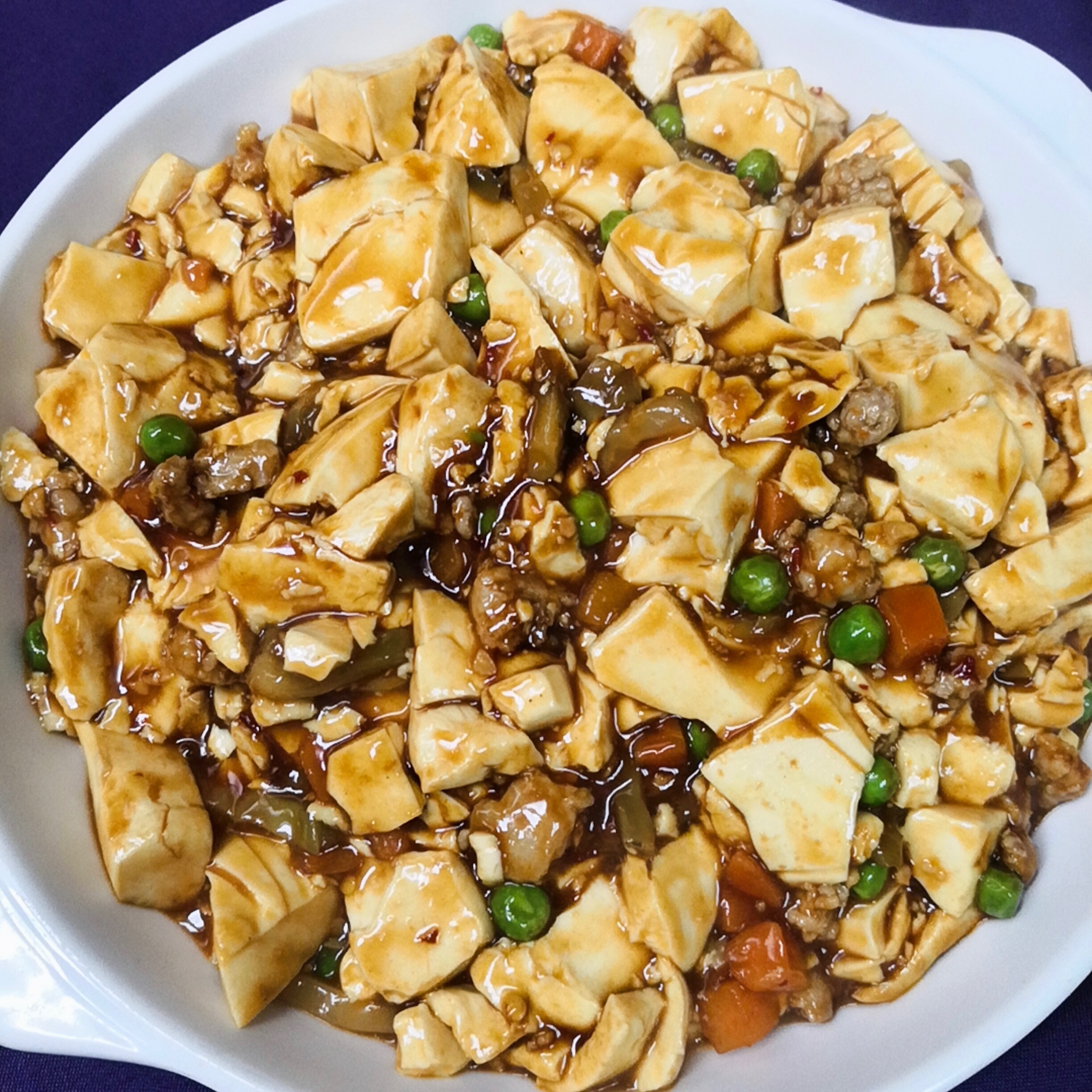 Order 麻 婆 豆 腐 / Ma Po Tofu with Minced Pork food online from Chao Zhou Restaurant store, Madison Heights on bringmethat.com