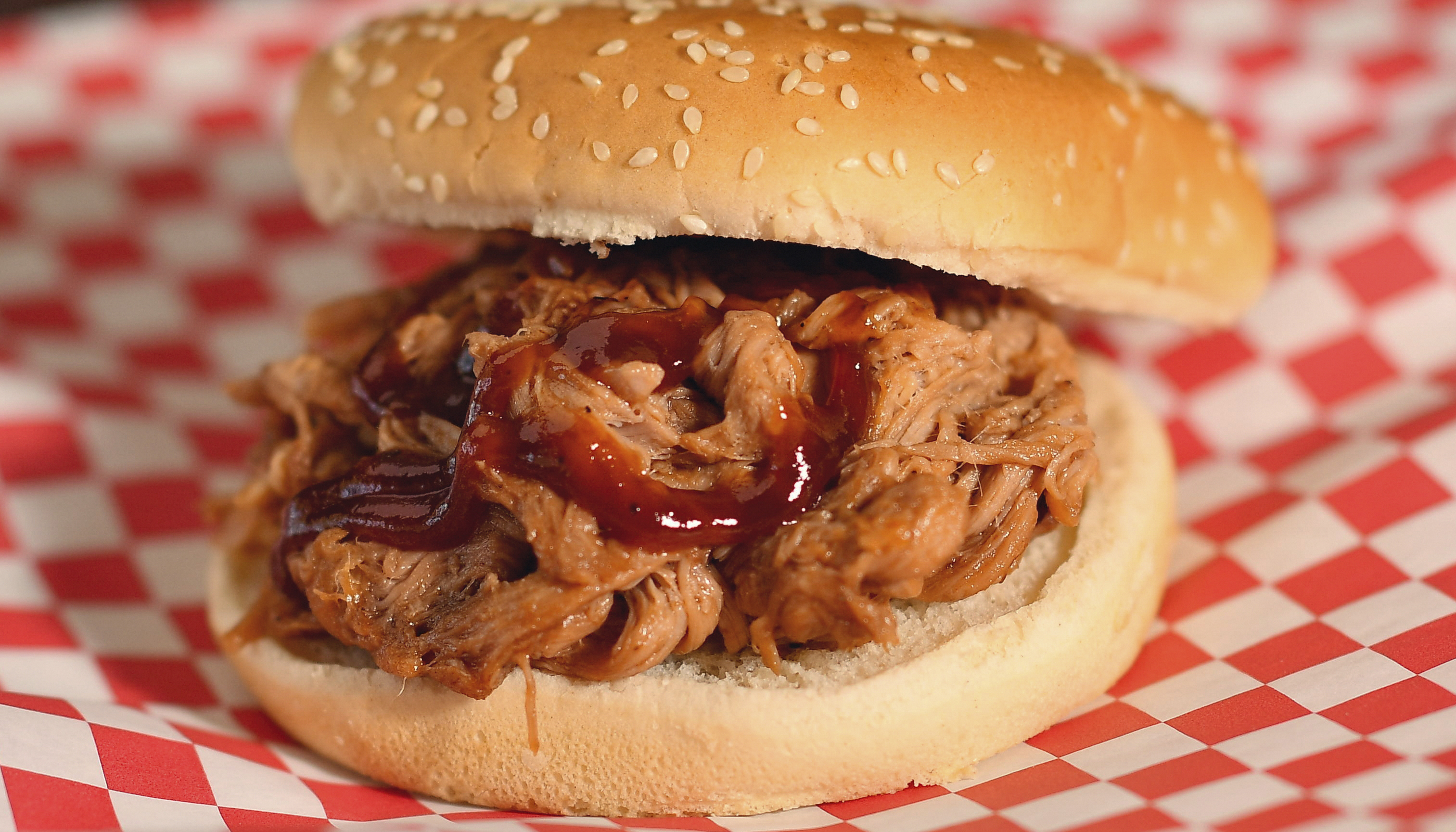 Order BBQ Pork Sandwich food online from Andrew Bbq Express store, Tempe on bringmethat.com