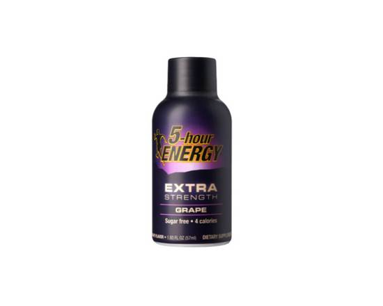 Order 5-Hour Energy Extra Strength Grape 1.93 oz food online from Rebel store, Henderson on bringmethat.com