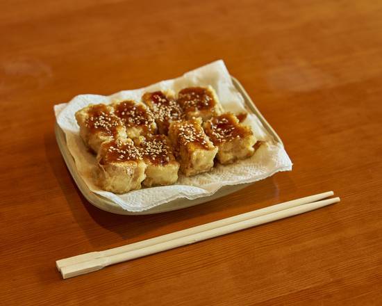 Order Fried Tofu food online from Fuji Sukiyaki Restaurant store, San Mateo on bringmethat.com