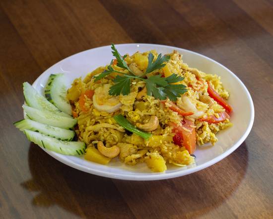 Order Pineapple Fried Rice food online from Lotus Thai Restaurant store, Danville on bringmethat.com