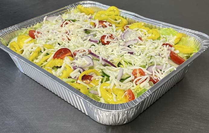 Order Tossed Salad Tray food online from Dolly's Pizza store, Commerce Charter Township on bringmethat.com