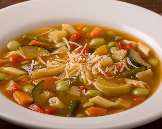 Order Bowl Minestrone food online from Johnny Carino store, El Paso on bringmethat.com