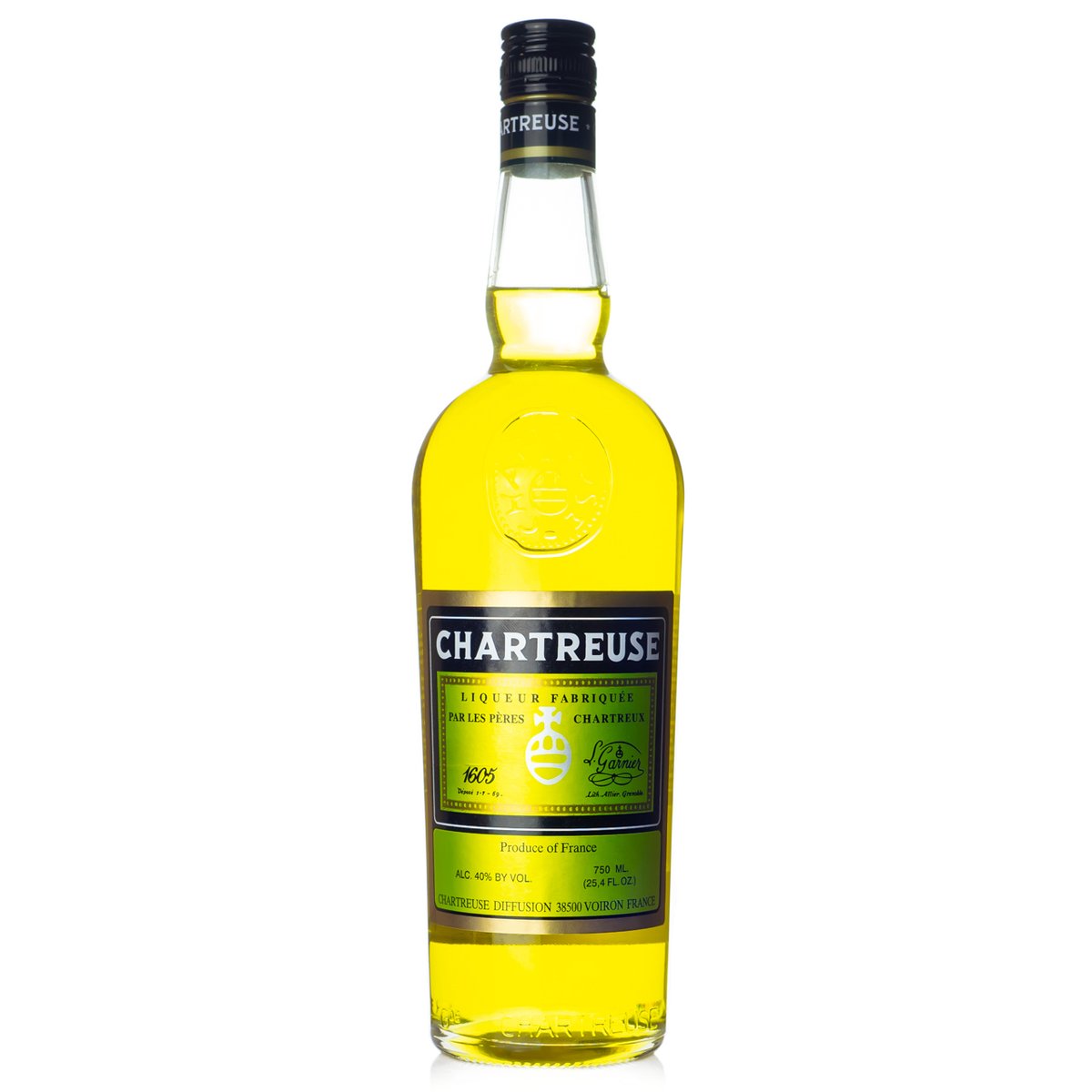 Order Chartreuse Yellow 750 ml. food online from Village Wine & Spirits store, Ventura on bringmethat.com