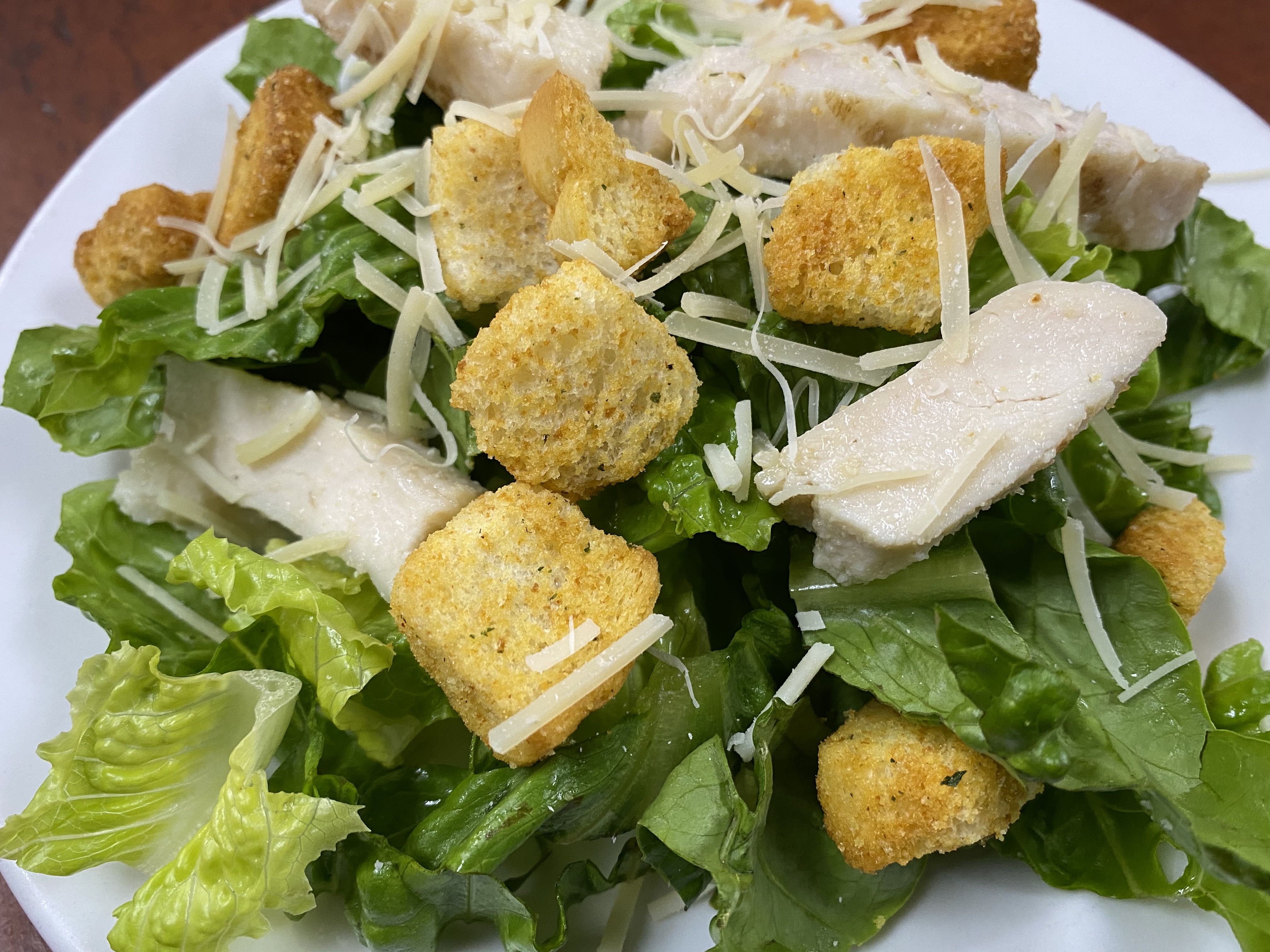 Order Caesar Salad with Chicken food online from Ipizza store, Newark on bringmethat.com