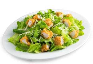 Order Crispy Chicken Caesar Salad food online from Bb.Q Chicken store, Irvine on bringmethat.com