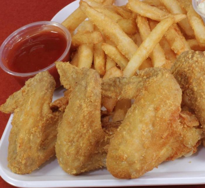 Order Whole Wings and Fries food online from J-ville Crab Shack, inc. #4 store, Jacksonville on bringmethat.com