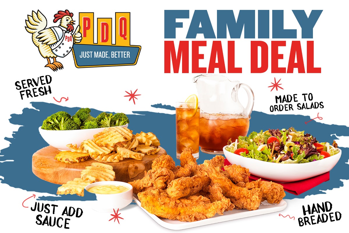 Order Medium Family Meal food online from PDQ store, Farmingdale on bringmethat.com