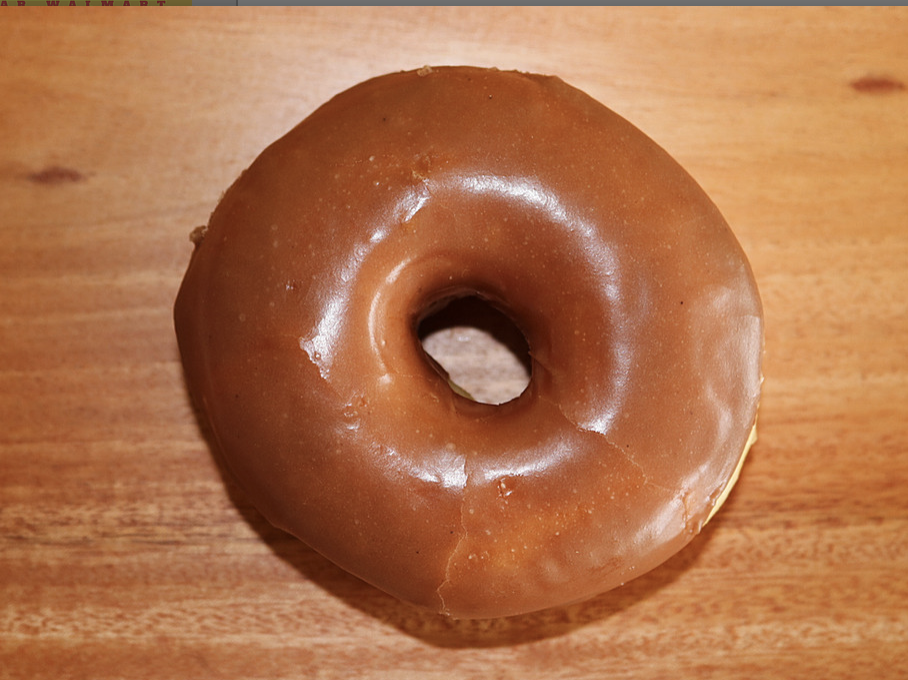 Order Chocolate Iced Donut  food online from Pflugerville Donuts store, Pflugerville on bringmethat.com