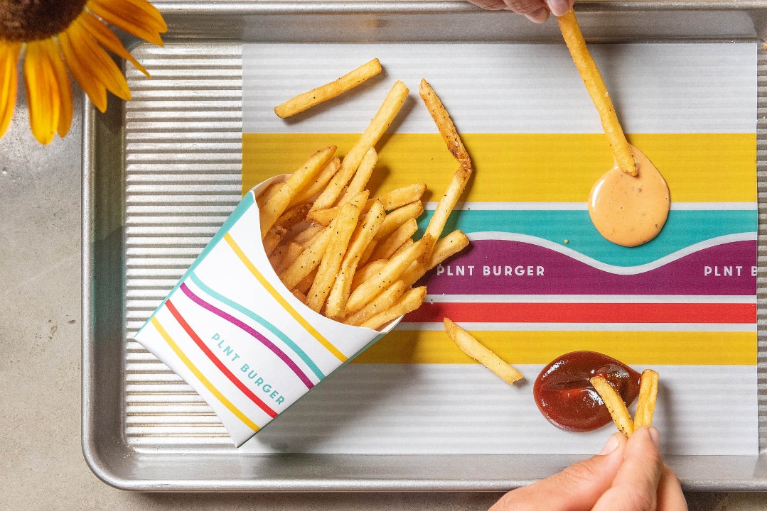 Order Crispy Herb Fries food online from Plnt Burger store, McLean on bringmethat.com