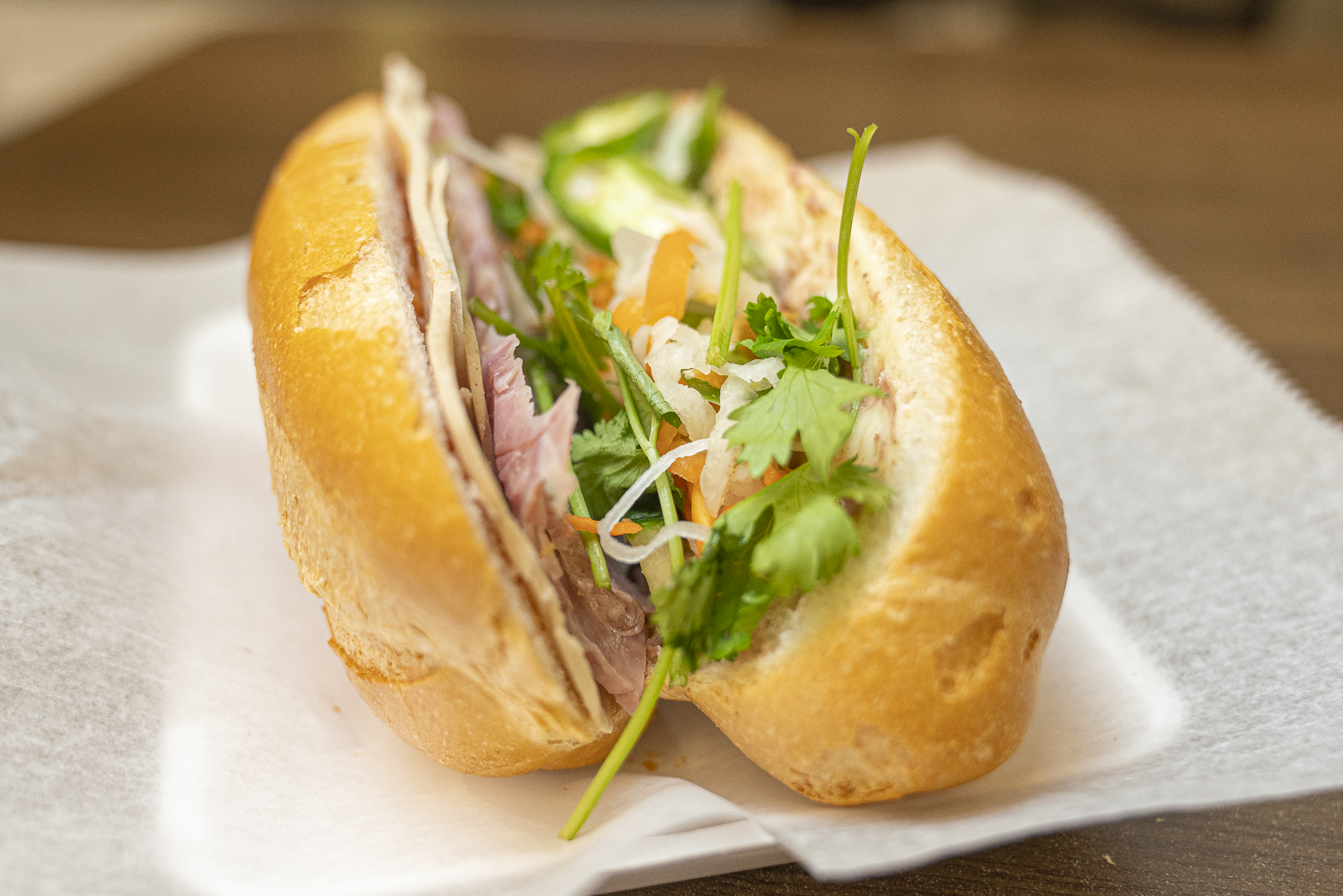 Order Banh Mi Thit Nguoi (Special) food online from Pho And Cafe Anh Hong store, Upper Darby on bringmethat.com