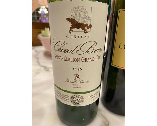 Order Château Cheval Brun, Saint-Émilion Grand Cru 750ML food online from House Of Wine store, New Rochelle on bringmethat.com