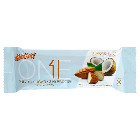 Order ONE BAR Almond Bliss 2.12oz food online from 7-Eleven store, Mint Hill on bringmethat.com