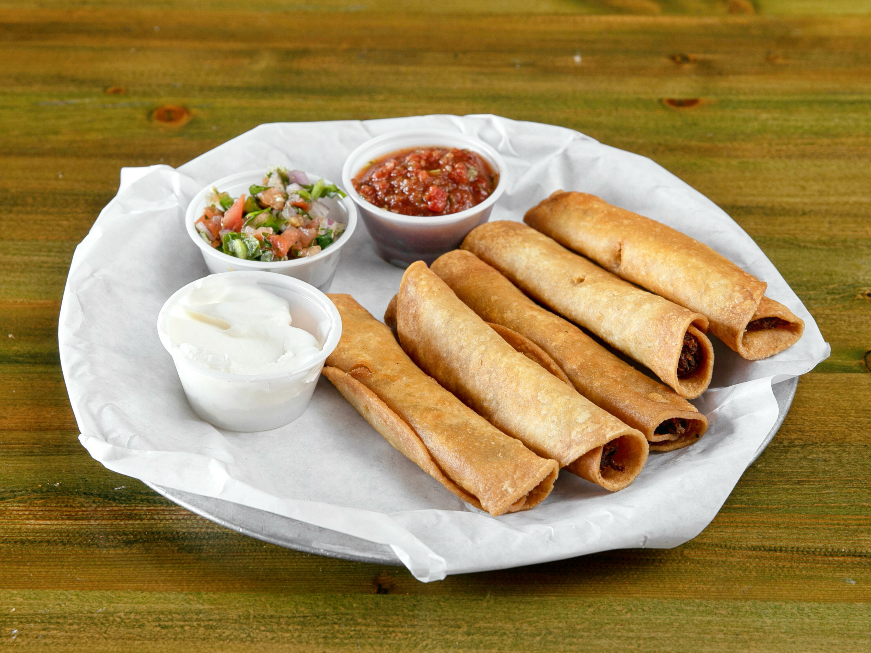 Order Flautas food online from Uncle Uber's Sammich Shop store, Dallas on bringmethat.com