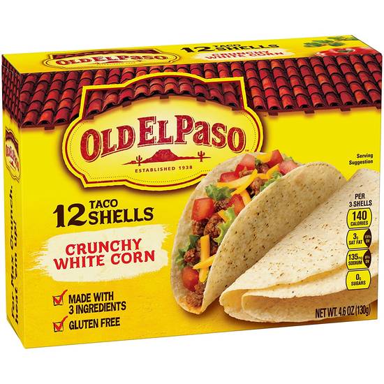 Order Old El Paso Taco Shells Crunchy food online from Exxon Food Mart store, Port Huron on bringmethat.com