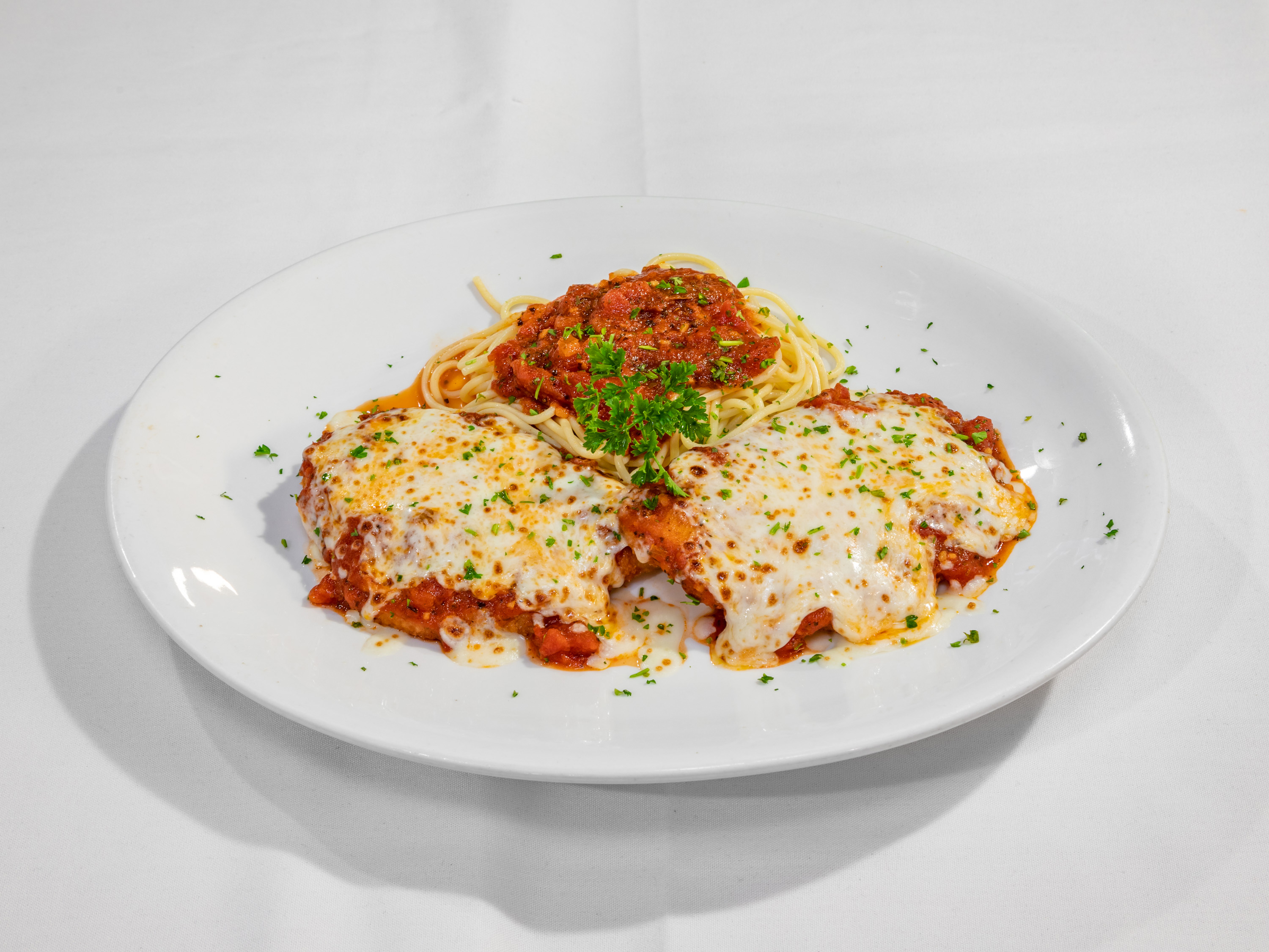 Order Chicken Parmigiana (Lunch) food online from The Pasta Factory store, Avondale on bringmethat.com
