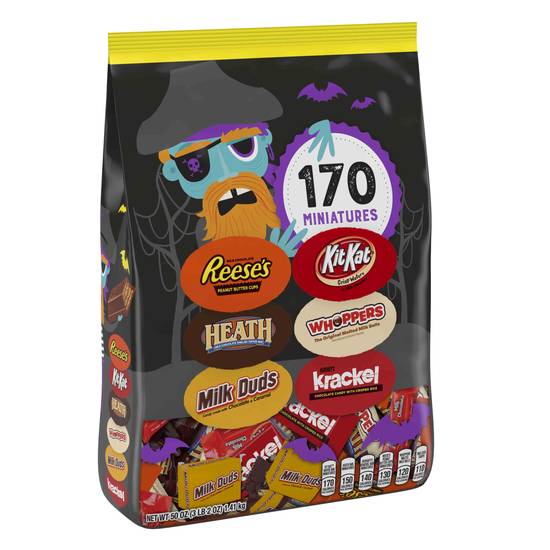 Order Hershey Halloween Chocolate Candy, Assortment - 170 Pieces food online from Rite Aid store, Clyde on bringmethat.com