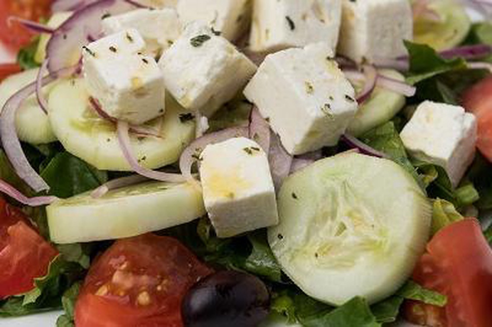 Order Greek Salad. food online from Gyro Gyro store, Hartsdale on bringmethat.com