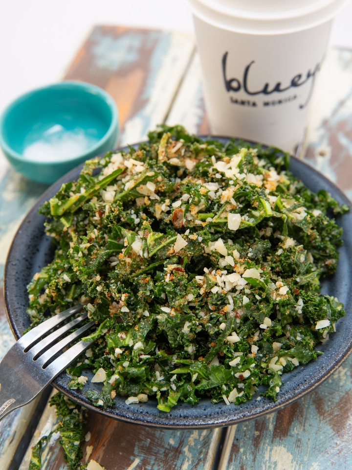 Order Chopped kale salad food online from Blueys store, Santa Monica on bringmethat.com