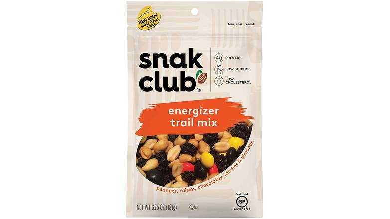 Order Snak Club Energizer Gluten Free Trail Mix  6.75 oz food online from Valero Food Mart store, Murrayville on bringmethat.com