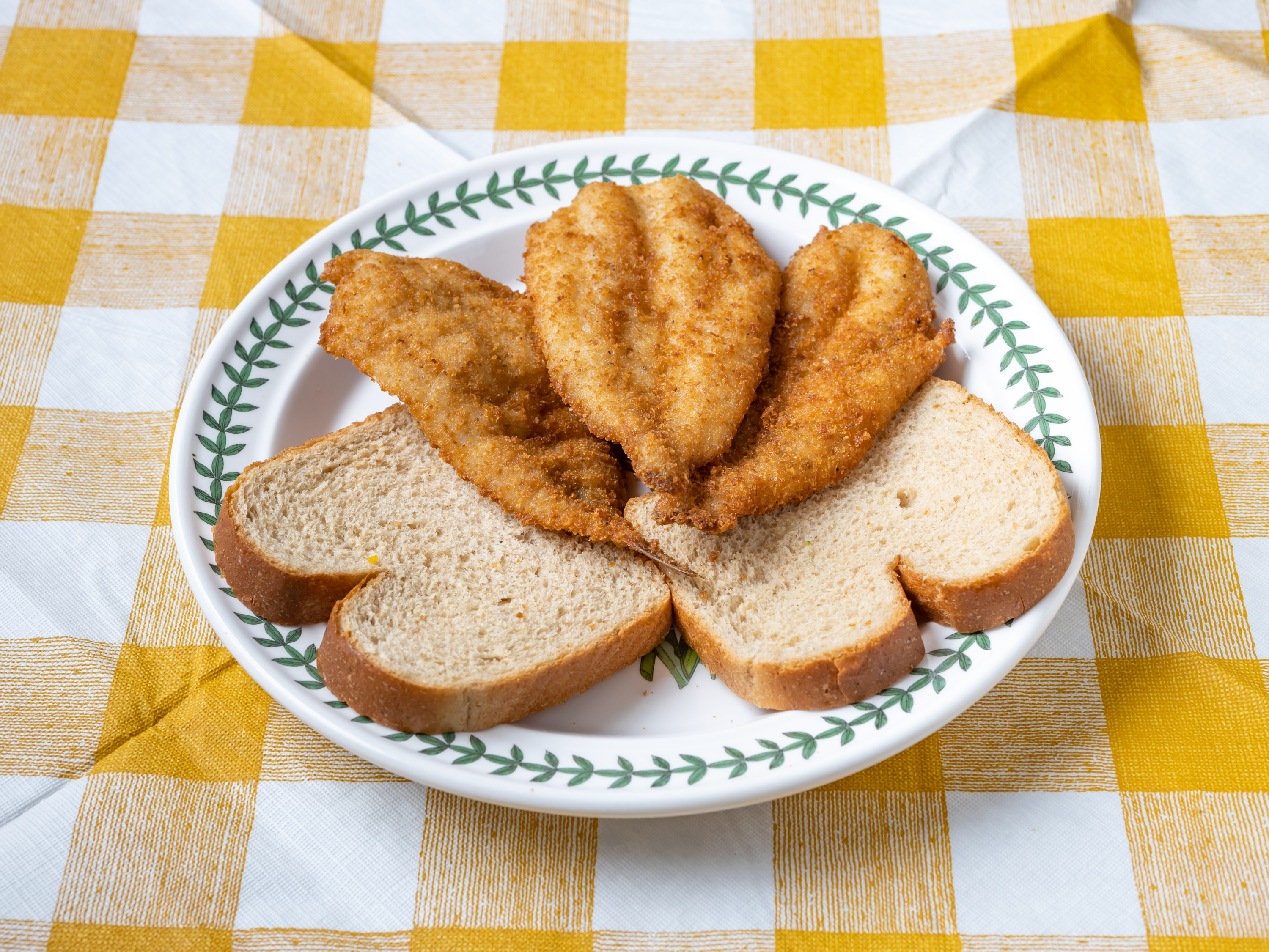 Order Whiting Fish Sandwich food online from J&C Fish Market Inc. store, South Ozone Park on bringmethat.com