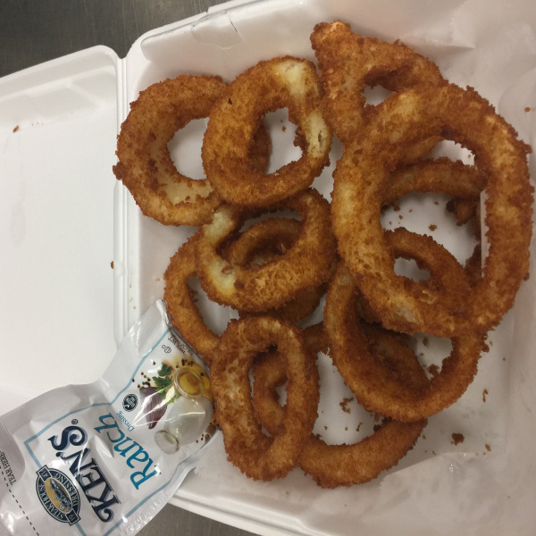 Order Onion Rings food online from Pizza Ny Margherita store, Gainesville on bringmethat.com