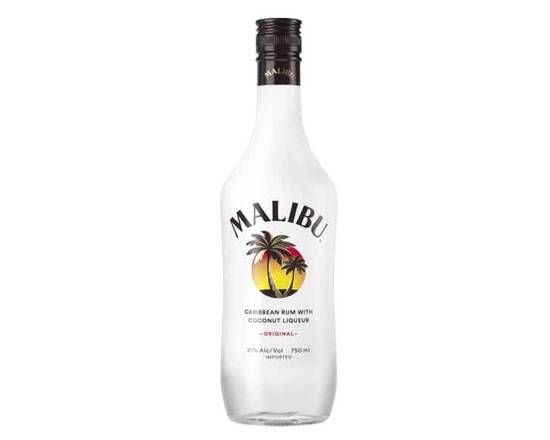Order Malibu, 1.75L rum (21.0% ABV) food online from 50th Street Liquor, Beer & Wine store, Lubbock on bringmethat.com