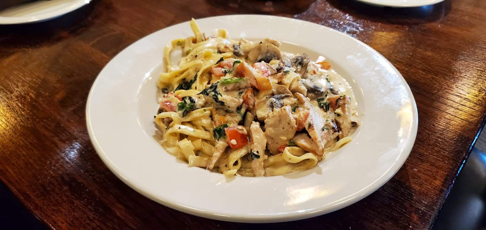 Order Chicken Florentine Pasta food online from Italiano store, Pearland on bringmethat.com