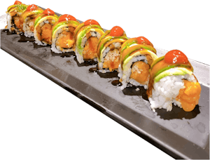 Order St Patrick's Roll food online from Nagoya Japanese Steak & Sushi store, Ottawa on bringmethat.com
